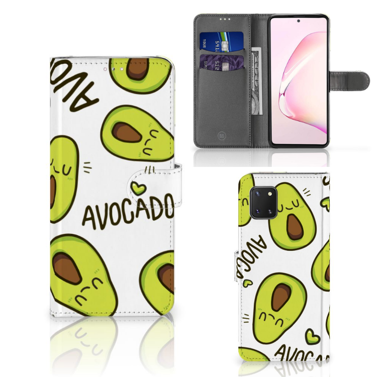 Samsung Note 10 Lite Leuk Hoesje Avocado Singing
