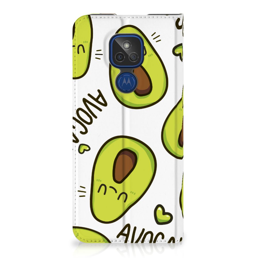 Motorola Moto G9 Play Magnet Case Avocado Singing