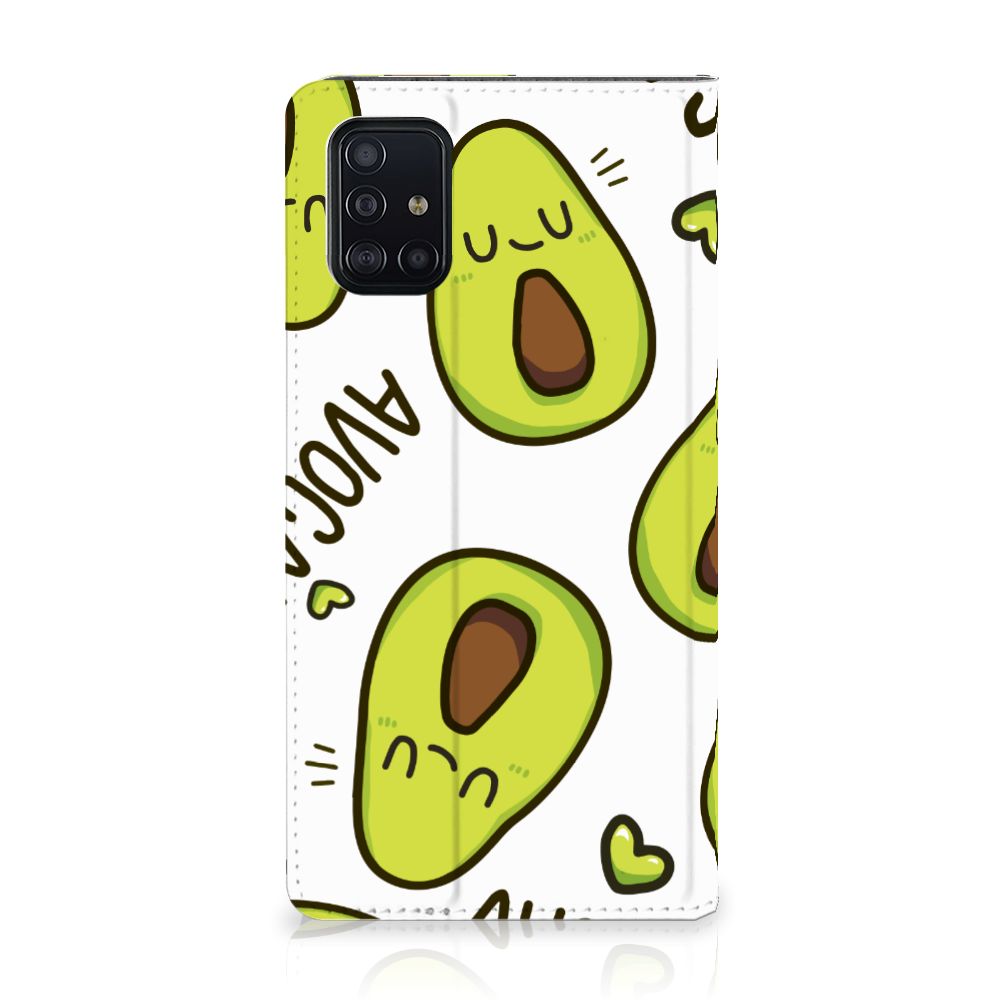 Samsung Galaxy A51 Magnet Case Avocado Singing