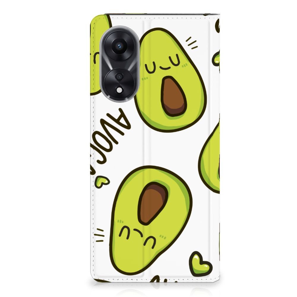 OPPO A78 | A58 5G Magnet Case Avocado Singing
