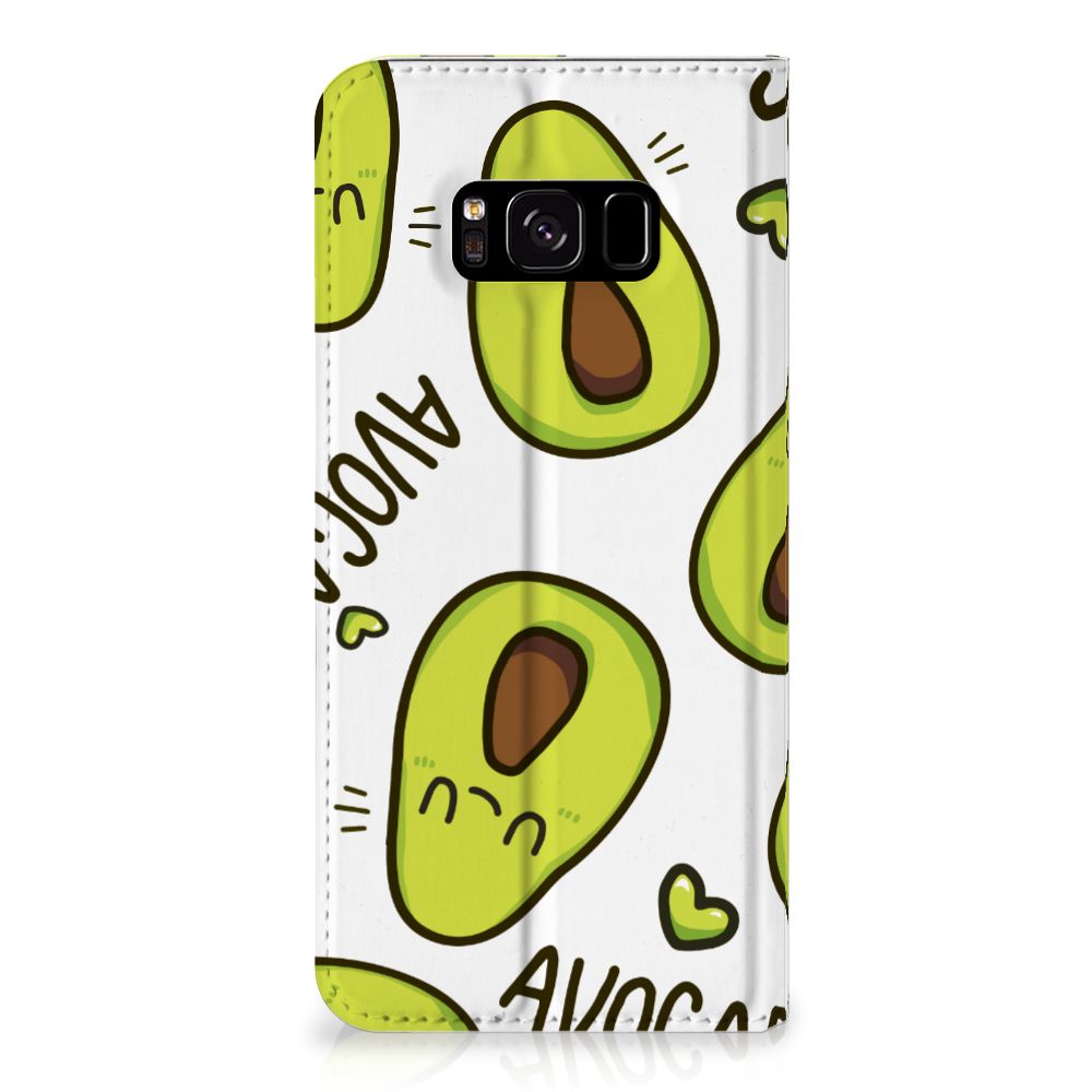 Samsung Galaxy S8 Magnet Case Avocado Singing