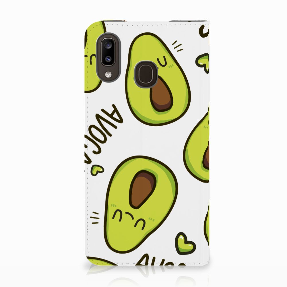 Samsung Galaxy A30 Magnet Case Avocado Singing