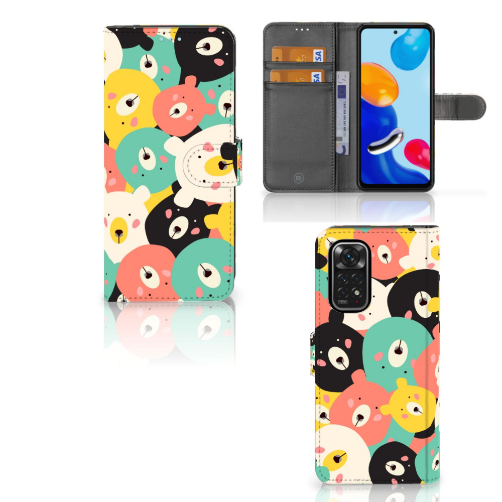 Xiaomi Redmi Note 11/11S Leuk Hoesje Bears