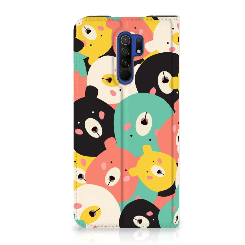 Xiaomi Redmi 9 Magnet Case Bears