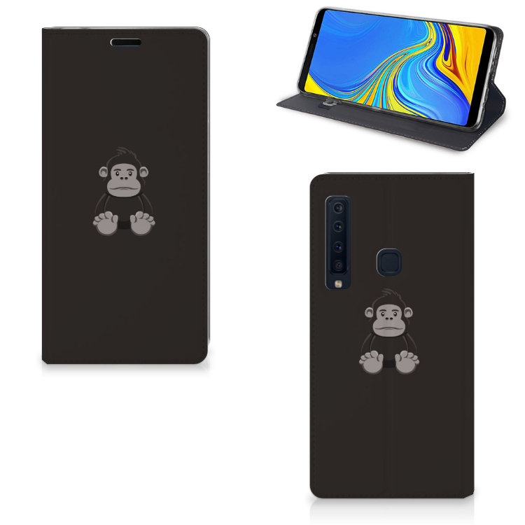 Samsung Galaxy A9 (2018) Uniek Standcase Hoesje Gorilla