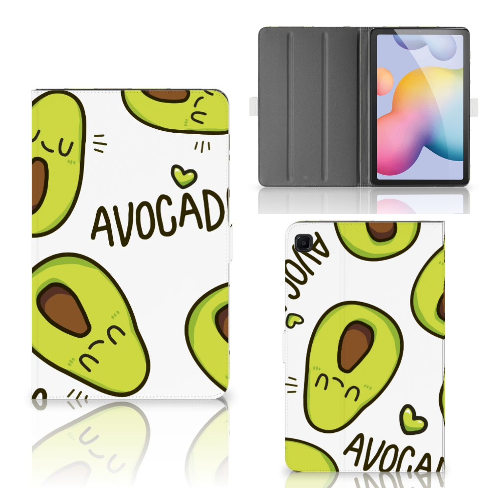 Samsung Galaxy Tab S6 Lite | S6 Lite (2022) Hippe Tablet Hoes Avocado Singing