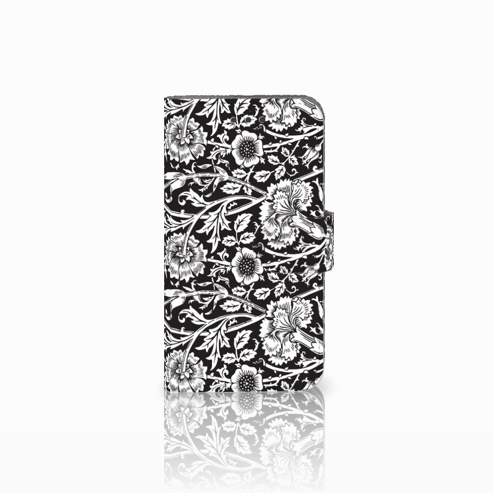 Samsung Galaxy Xcover 3 | Xcover 3 VE Hoesje Black Flowers