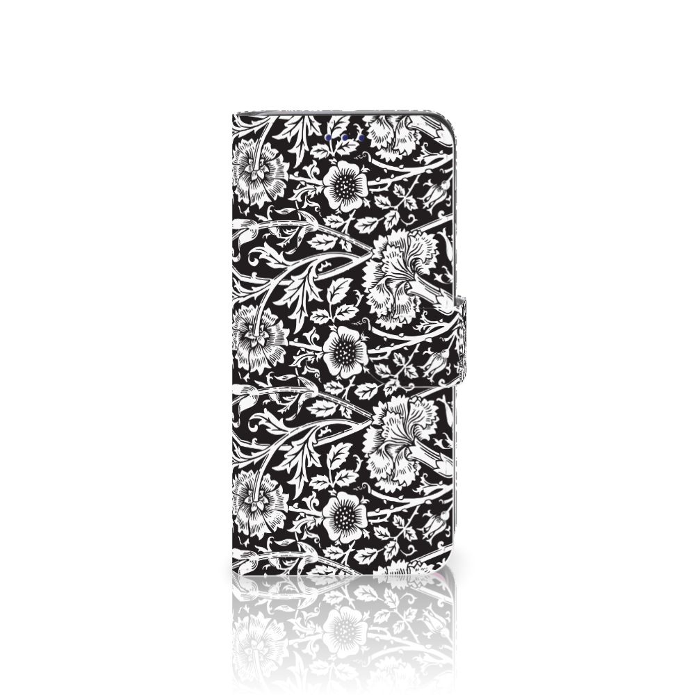 Samsung Galaxy S10 Hoesje Black Flowers