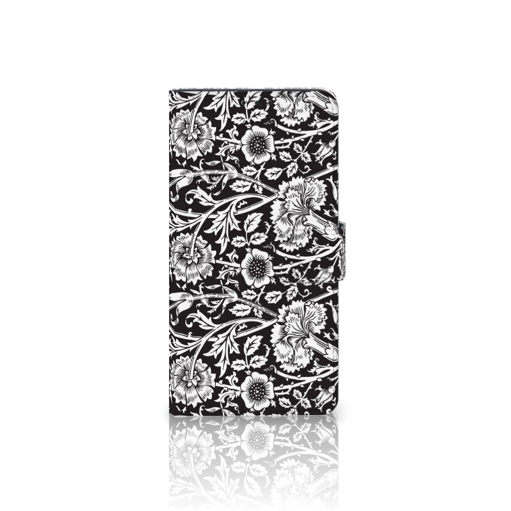 Xiaomi Mi Note 10 Pro Hoesje Black Flowers