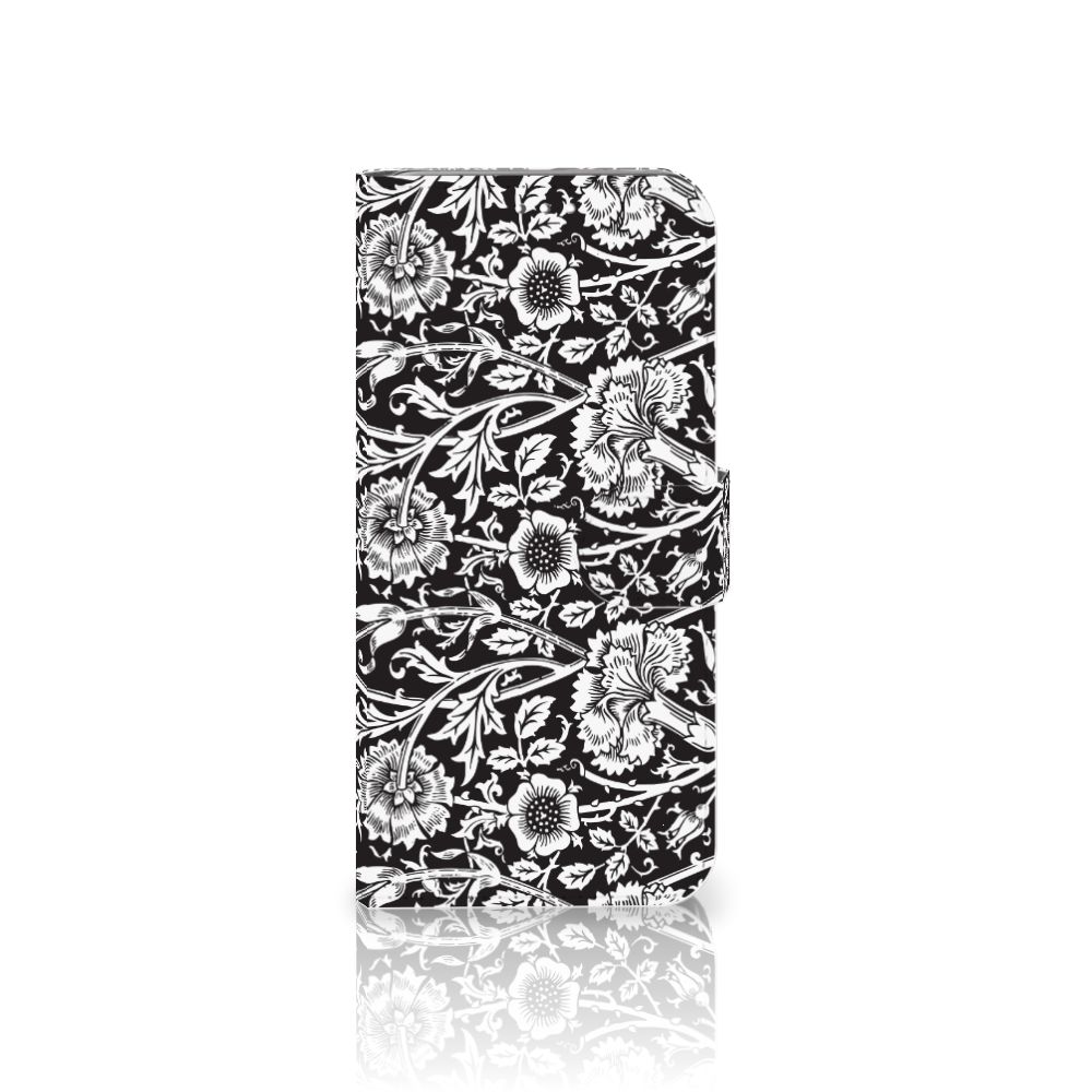 Samsung Galaxy S10 Plus Hoesje Black Flowers