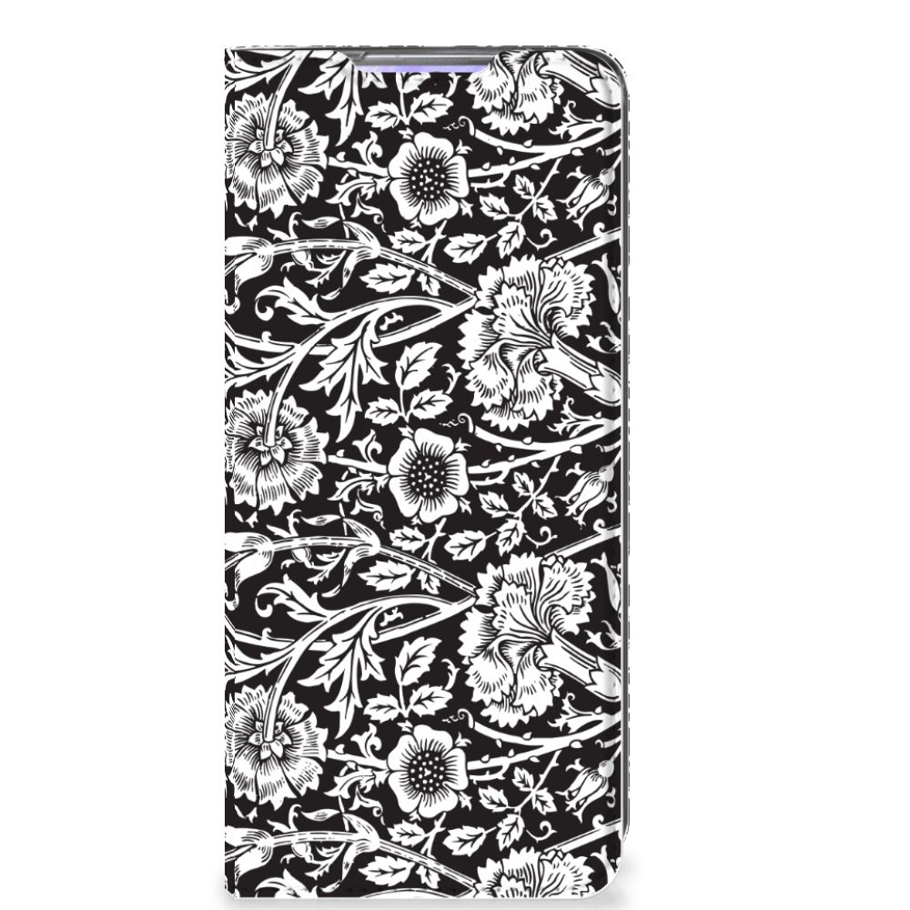 Samsung Galaxy S20 Ultra Smart Cover Black Flowers