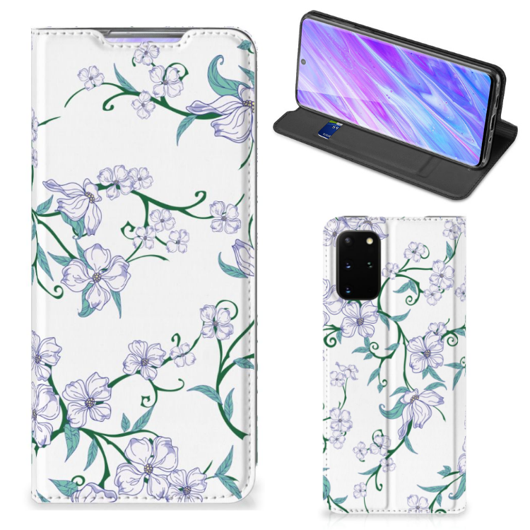 Samsung Galaxy S20 Plus Uniek Smart Cover Blossom White
