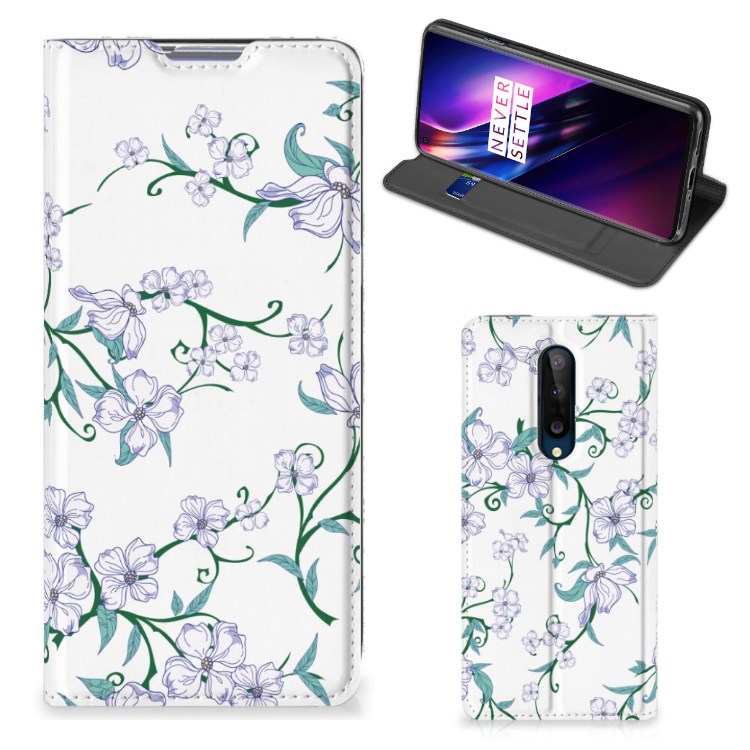 OnePlus 8 Uniek Smart Cover Blossom White