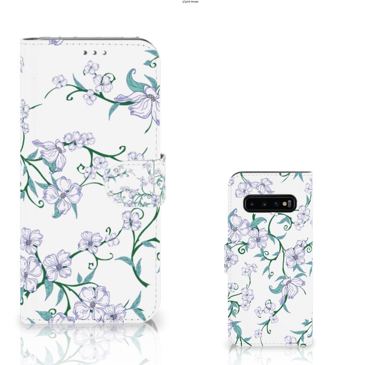 Samsung Galaxy S10 Plus Uniek Hoesje Blossom White