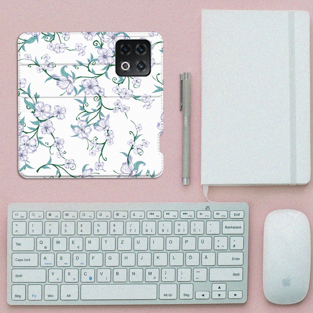 OnePlus 10 Pro Uniek Smart Cover Blossom White