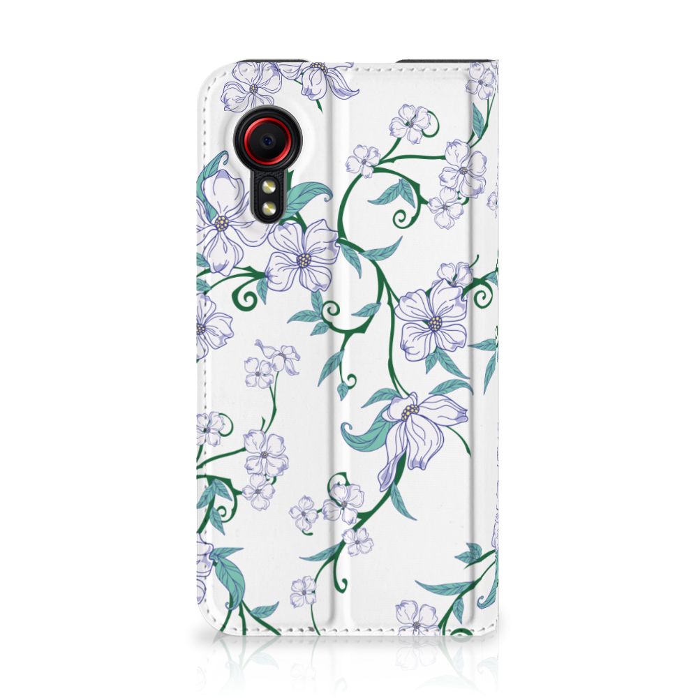 Samsung Galaxy Xcover 5 Uniek Smart Cover Blossom White