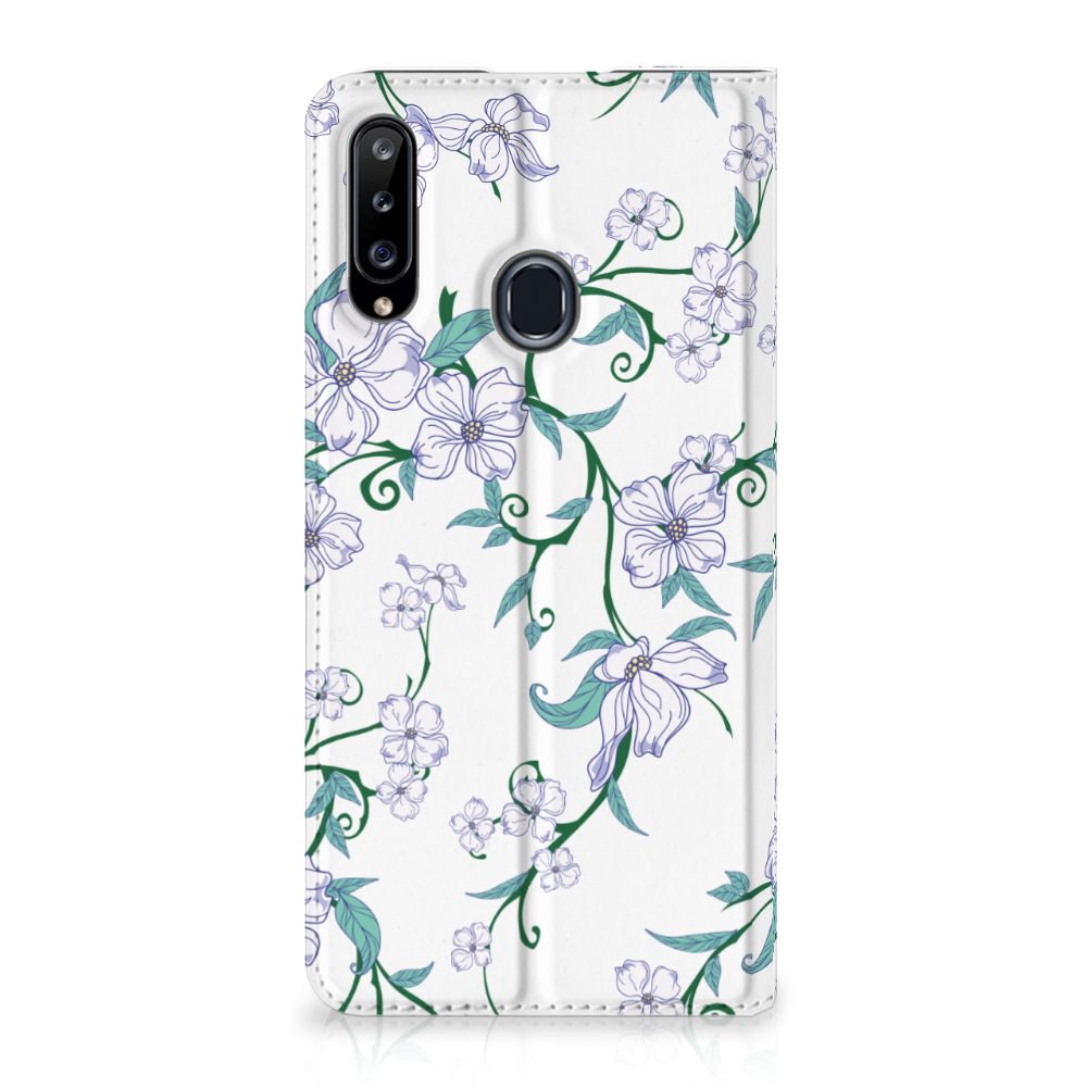 Samsung Galaxy A20s Uniek Smart Cover Blossom White