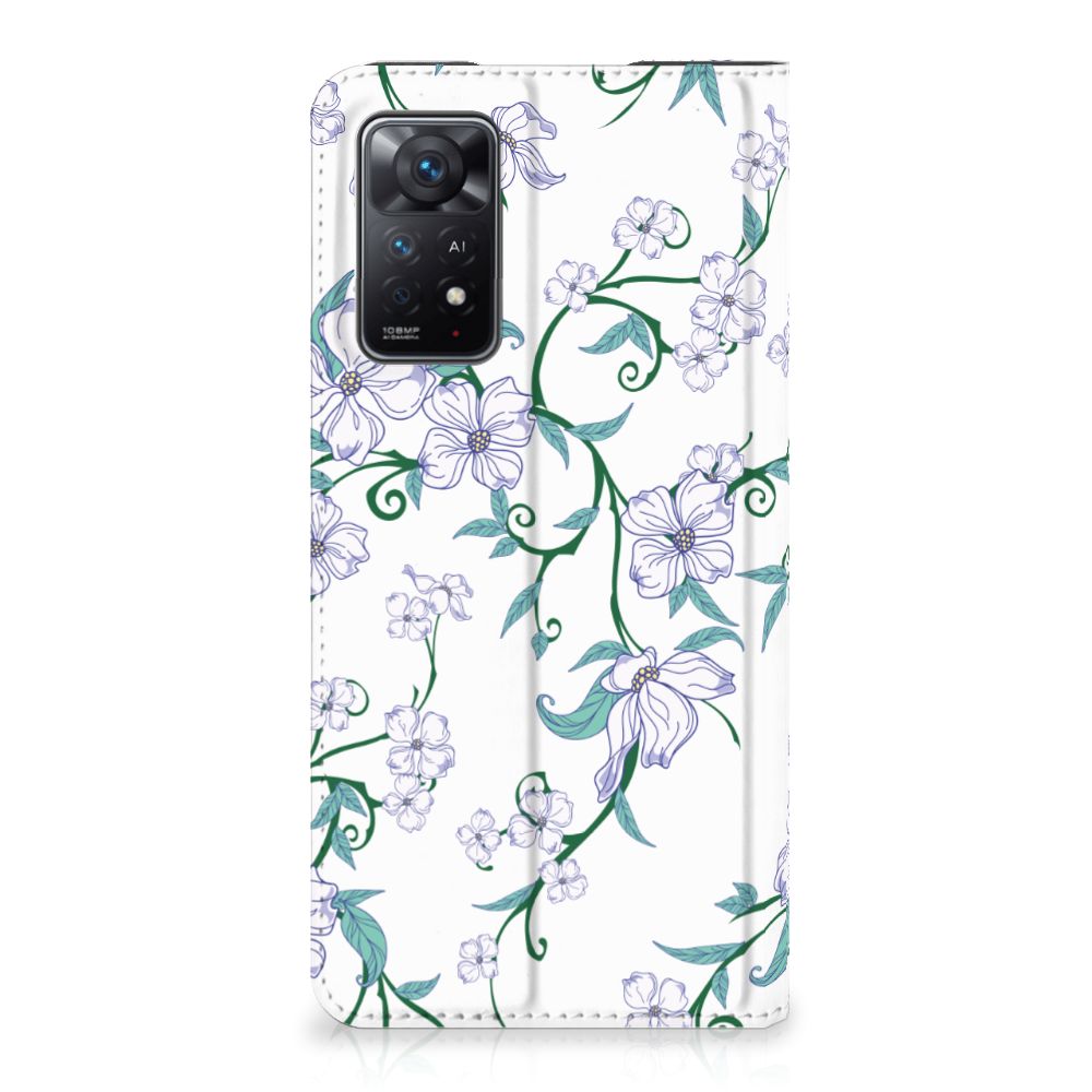 Xiaomi Redmi Note 11 Pro Uniek Smart Cover Blossom White