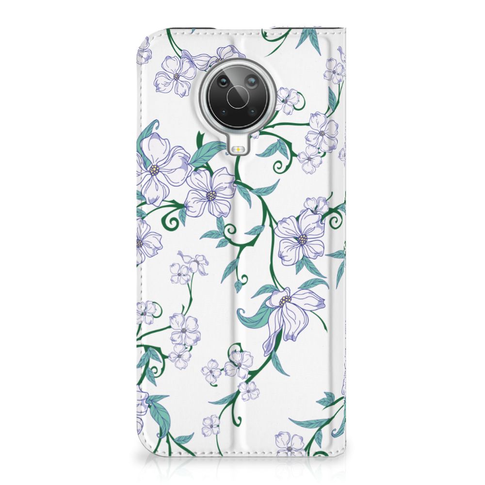 Nokia G10 | G20 Uniek Smart Cover Blossom White