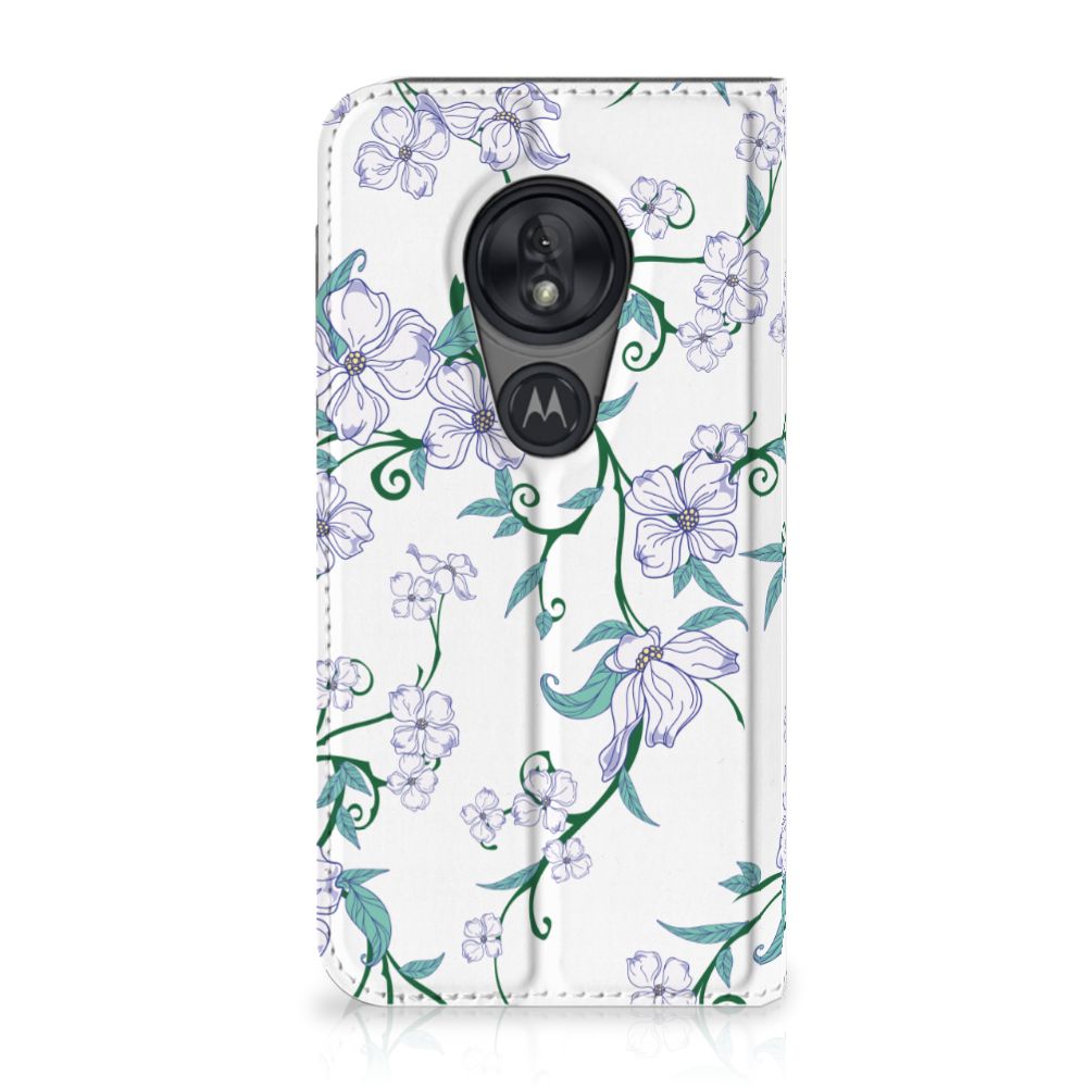Motorola Moto G7 Play Uniek Smart Cover Blossom White