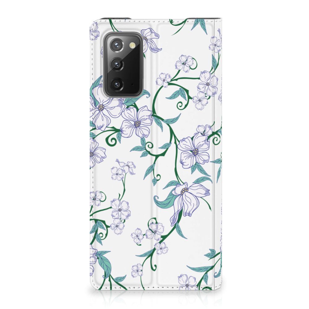 Samsung Galaxy Note20 Uniek Smart Cover Blossom White