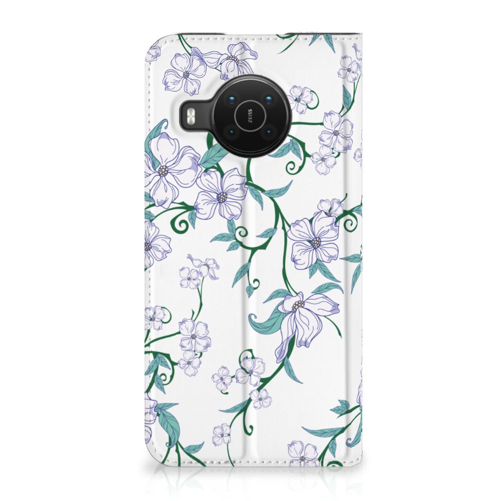 Nokia X20 | X10 Uniek Smart Cover Blossom White