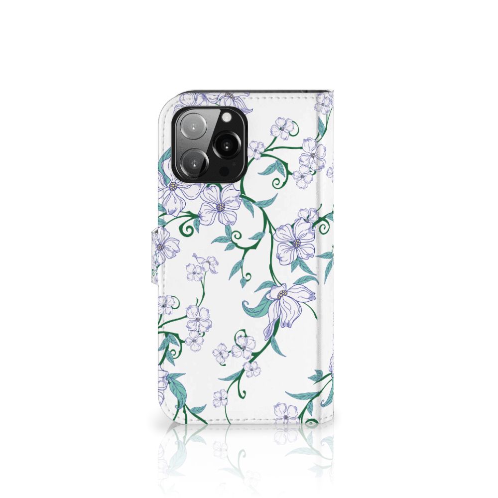 iPhone 13 Pro Max Uniek Hoesje Blossom White