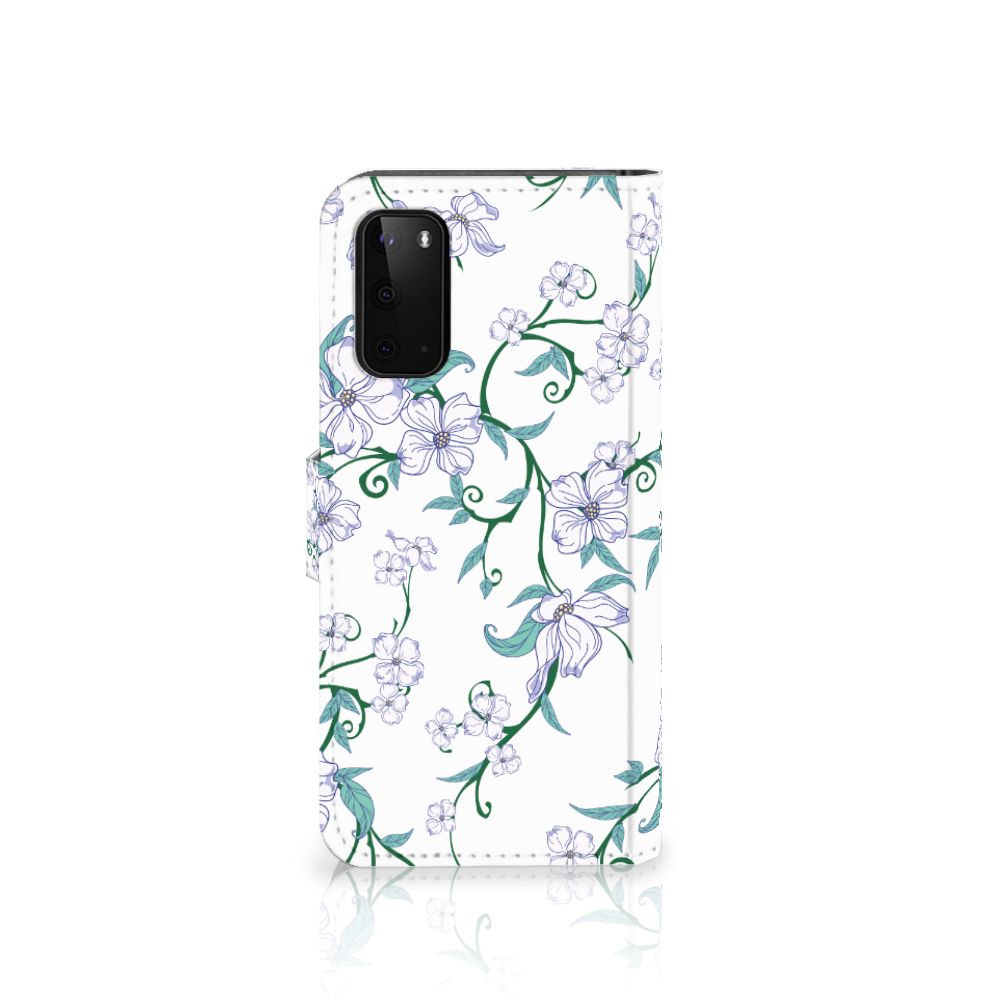 Samsung Galaxy S20 Uniek Hoesje Blossom White