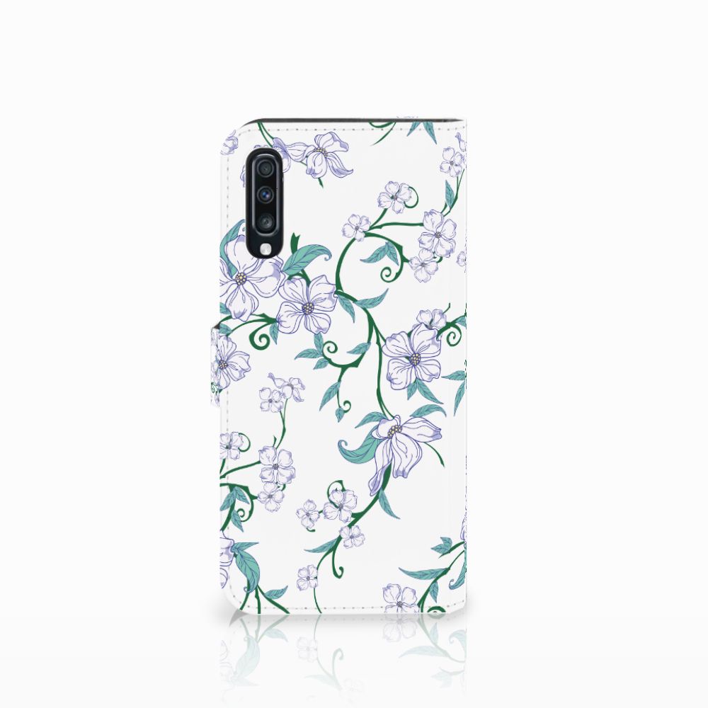 Samsung Galaxy A70 Uniek Hoesje Blossom White