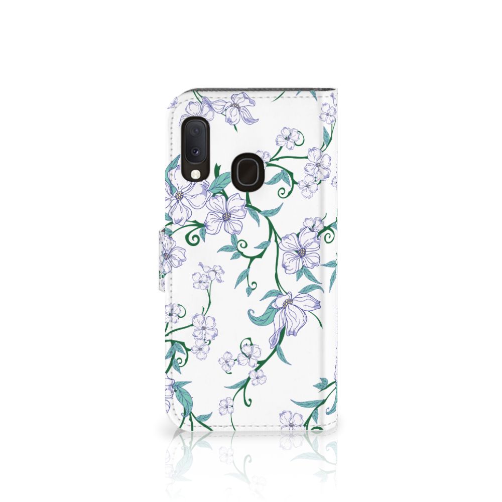 Samsung Galaxy A20e Uniek Hoesje Blossom White
