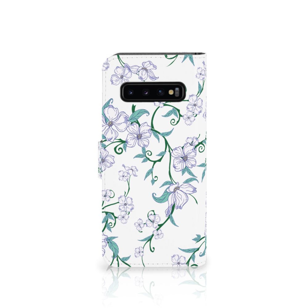 Samsung Galaxy S10 Uniek Hoesje Blossom White