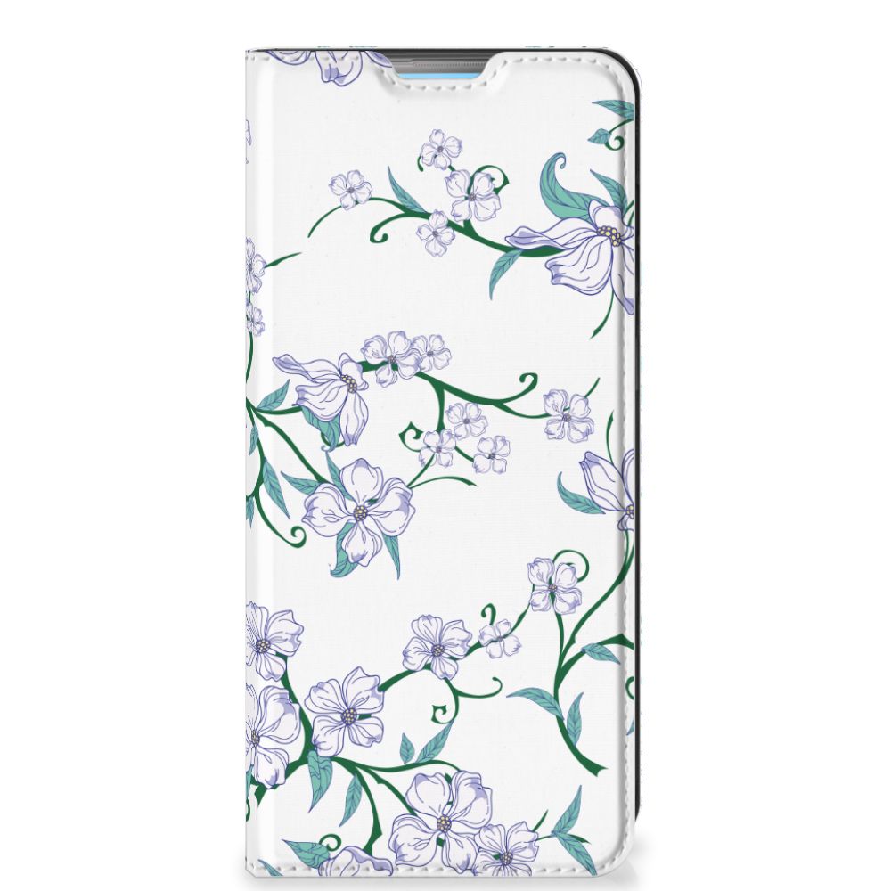 OPPO A74 4G Uniek Smart Cover Blossom White