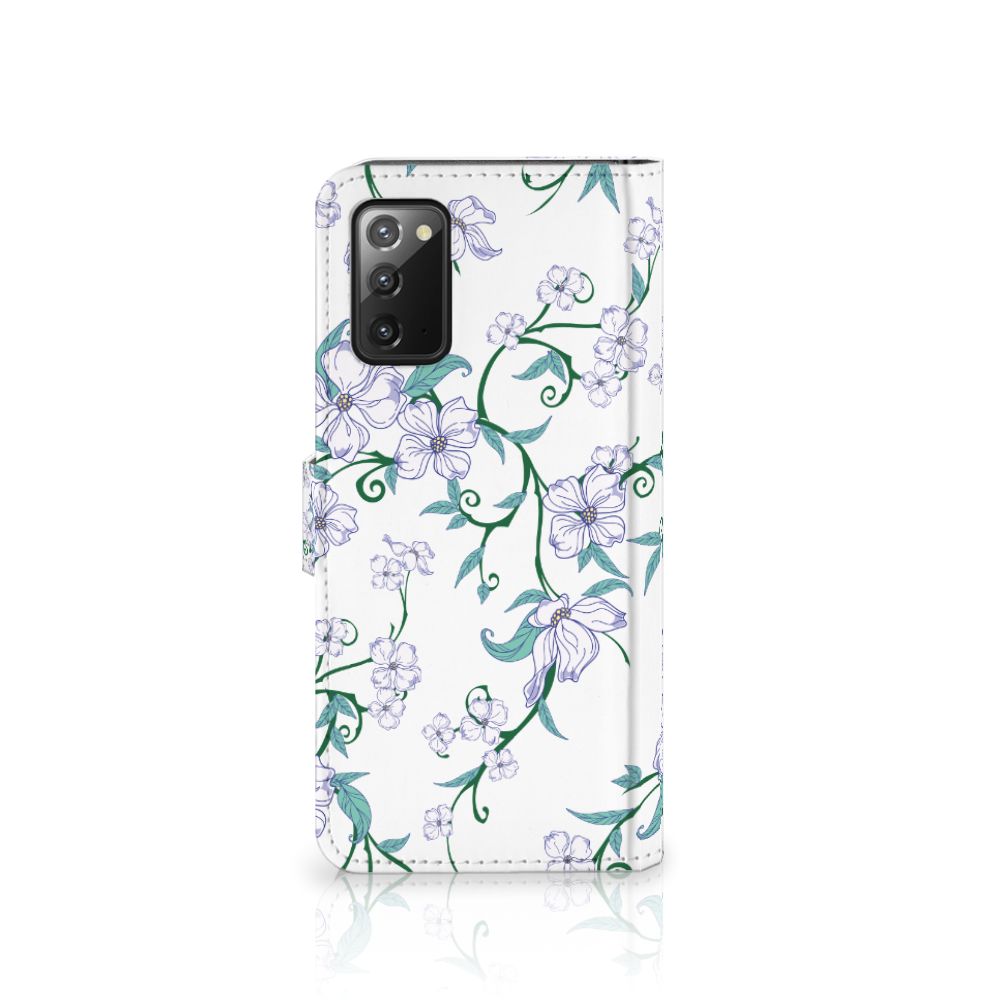 Samsung Galaxy Note 20 Uniek Hoesje Blossom White