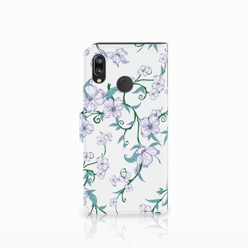 Huawei P20 Lite Uniek Hoesje Blossom White