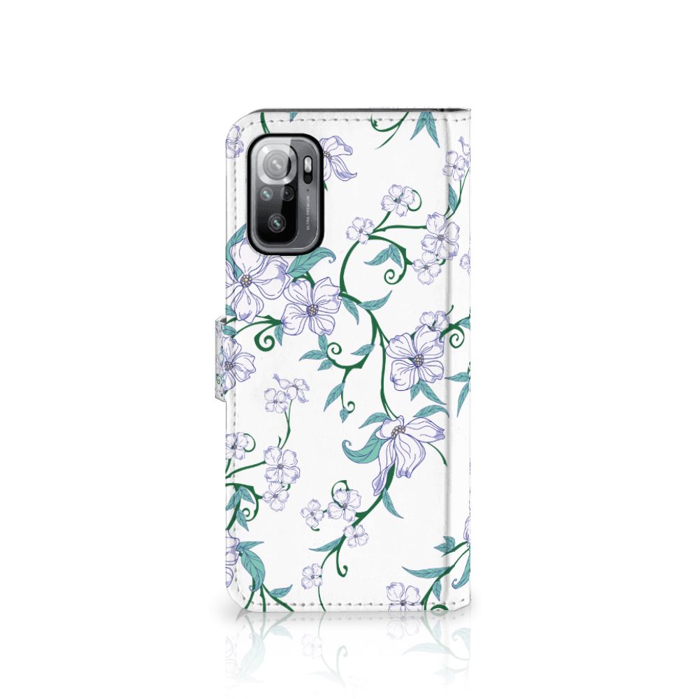 Xiaomi Redmi Note 10/10T 5G | Poco M3 Pro Uniek Hoesje Blossom White