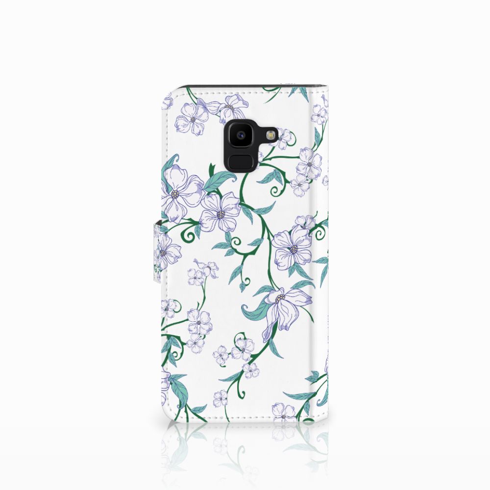 Samsung Galaxy J6 2018 Uniek Hoesje Blossom White