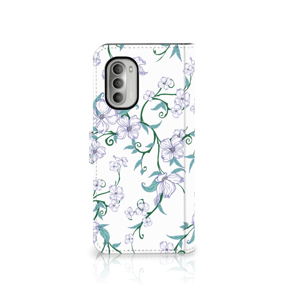 Motorola Moto G51 5G Uniek Hoesje Blossom White