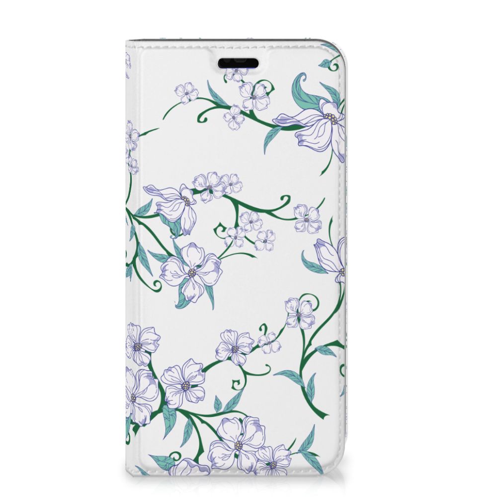 Huawei P Smart Plus Uniek Smart Cover Blossom White