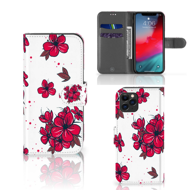 Apple iPhone 11 Pro Hoesje Blossom Red