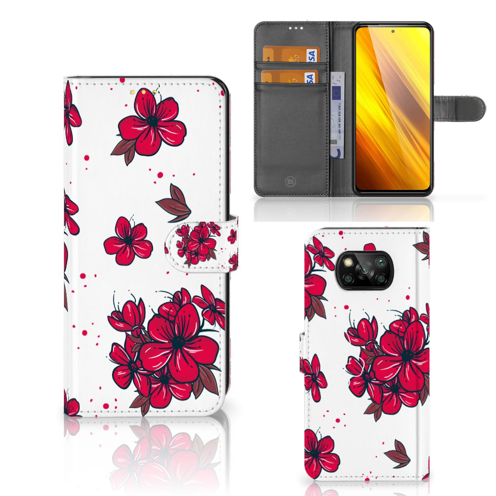 Xiaomi Poco X3 | Poco X3 Pro Hoesje Blossom Red