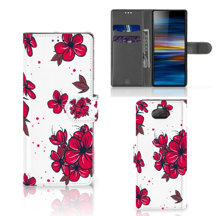 Sony Xperia 10 Hoesje Blossom Red
