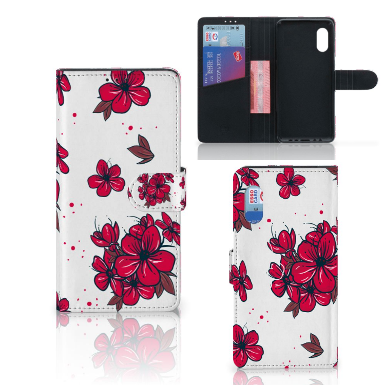 Samsung Xcover Pro Hoesje Blossom Red