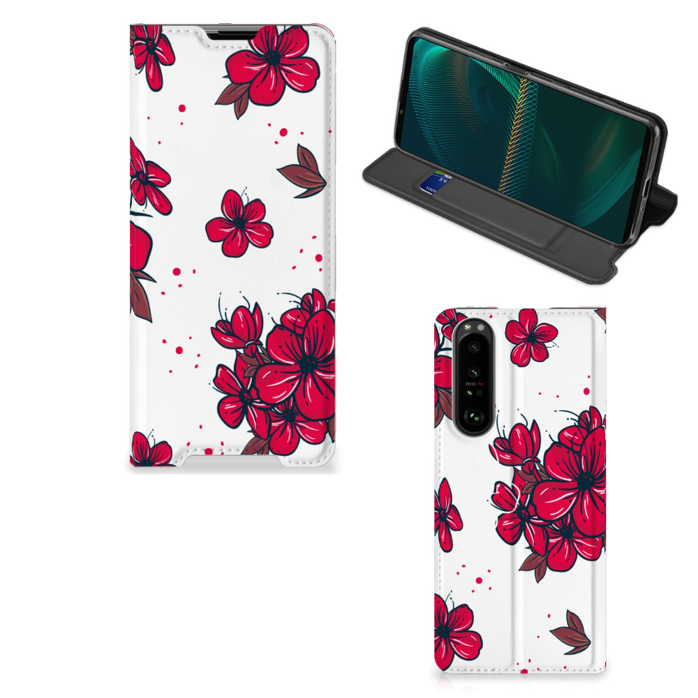 Sony Xperia 5 III Smart Cover Blossom Red