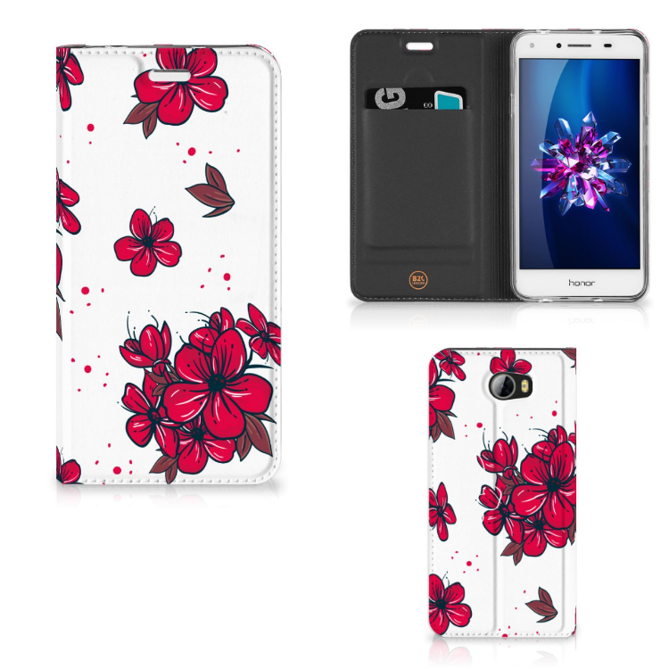 Huawei Y5 2 | Y6 Compact Smart Cover Blossom Red