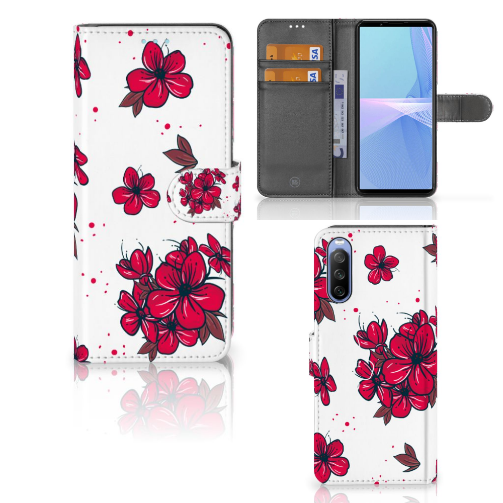 Sony Xperia 10 III Hoesje Blossom Red