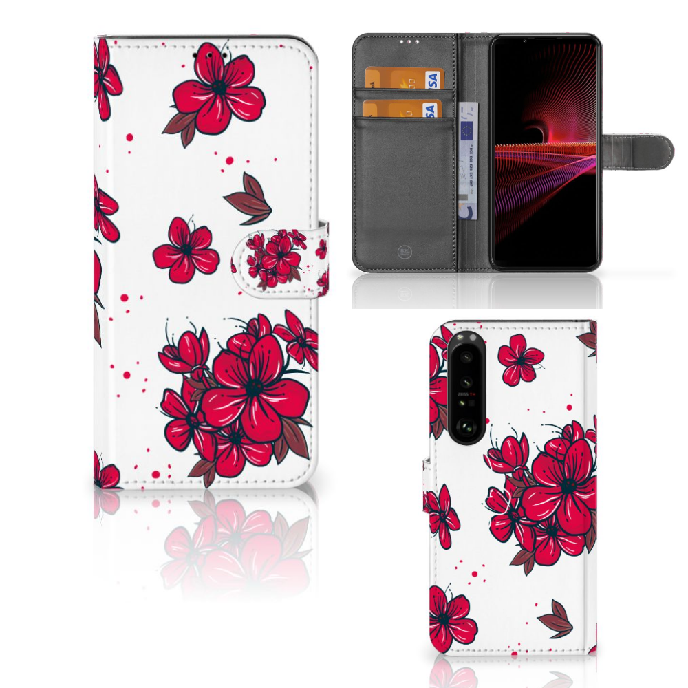 Sony Xperia 1 III Hoesje Blossom Red