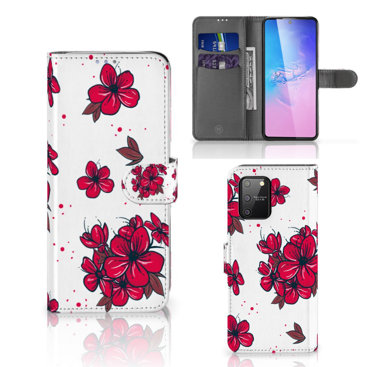 Samsung S10 Lite Hoesje Blossom Red