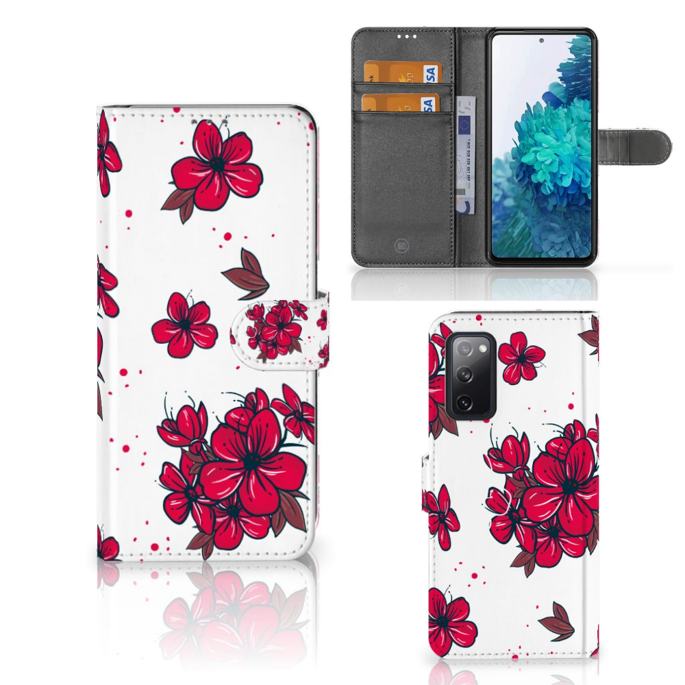 Samsung Galaxy S20 FE Hoesje Blossom Red