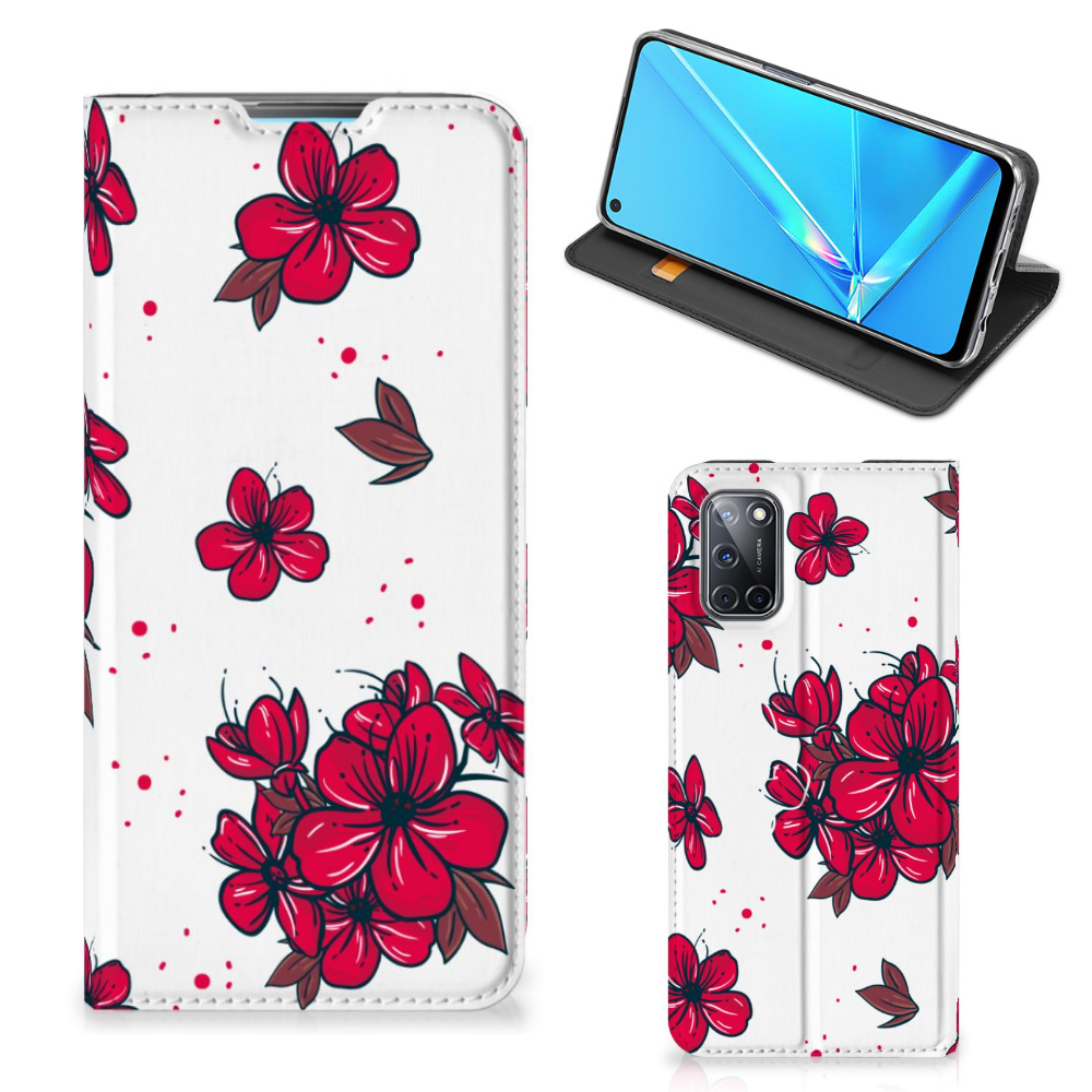 OPPO A52 | A72 Smart Cover Blossom Red