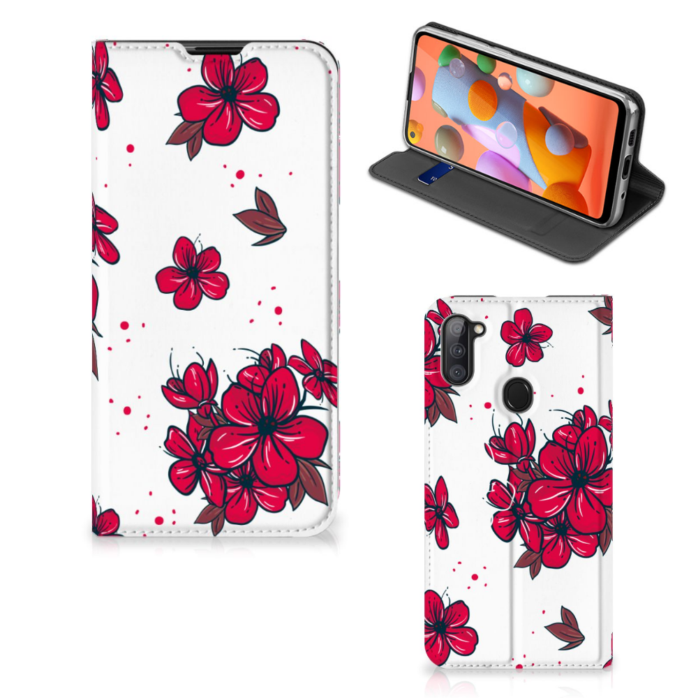Samsung Galaxy M11 | A11 Smart Cover Blossom Red